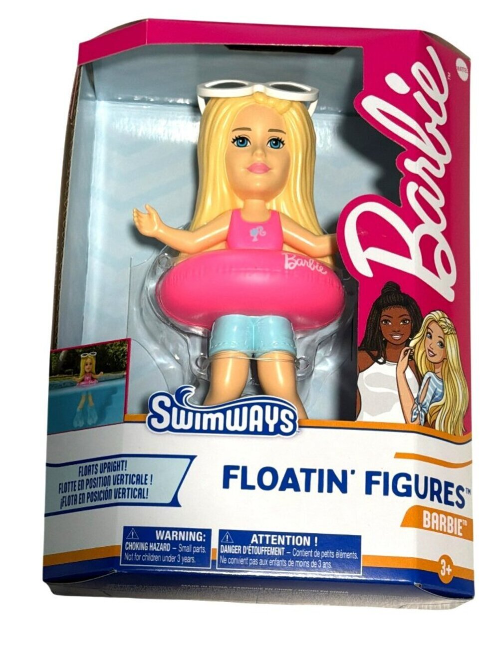 New Barbie Swimways Floatin Figures Pool Toy Ages 3+